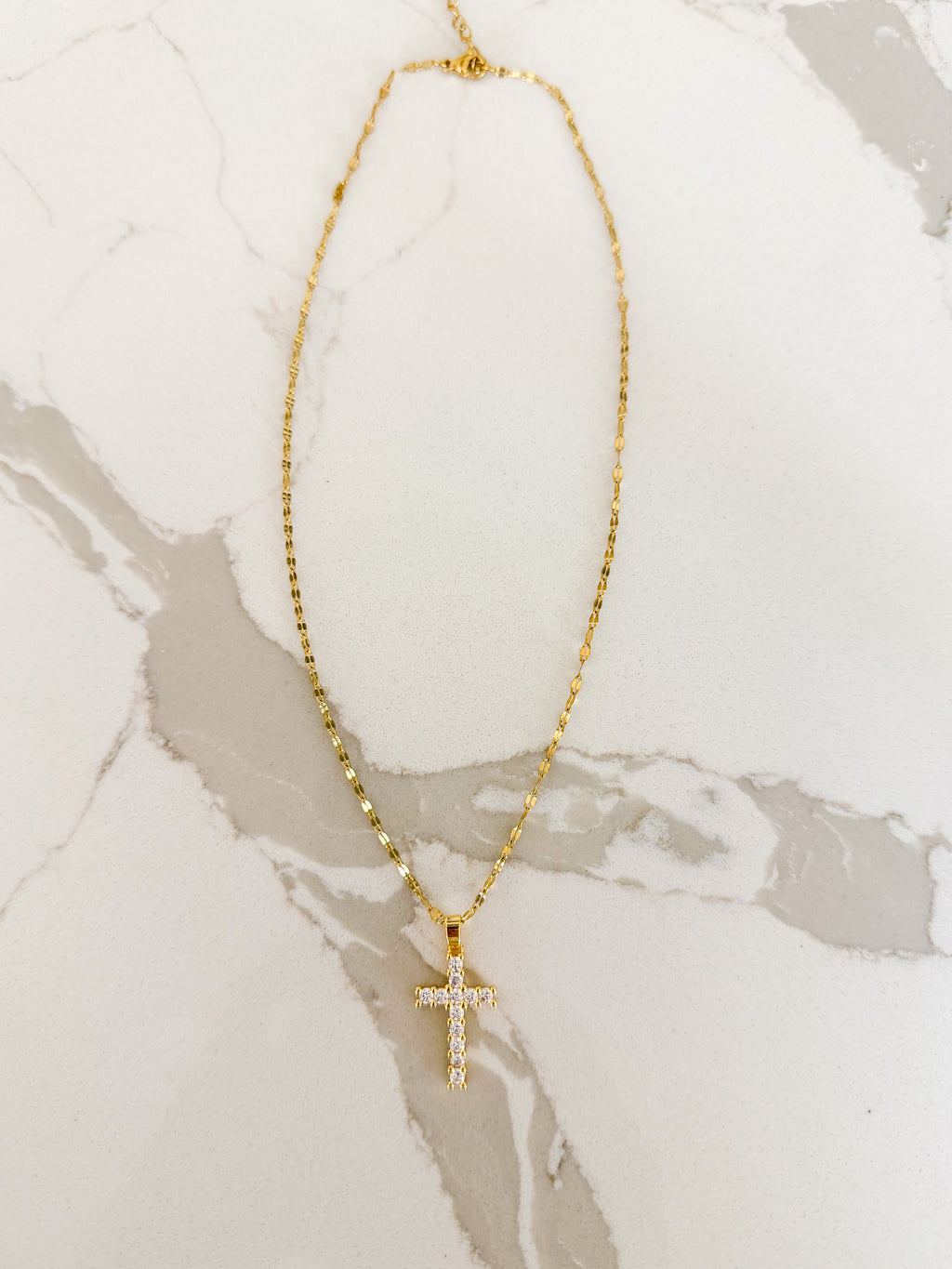Chansutt Sparkle Cross Necklace