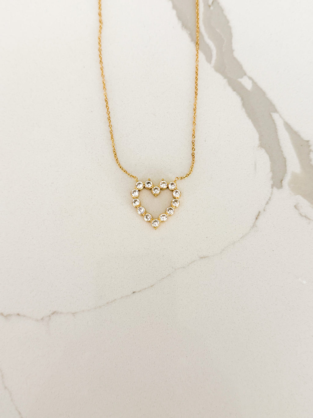 Chansutt Diamond Heart Necklace