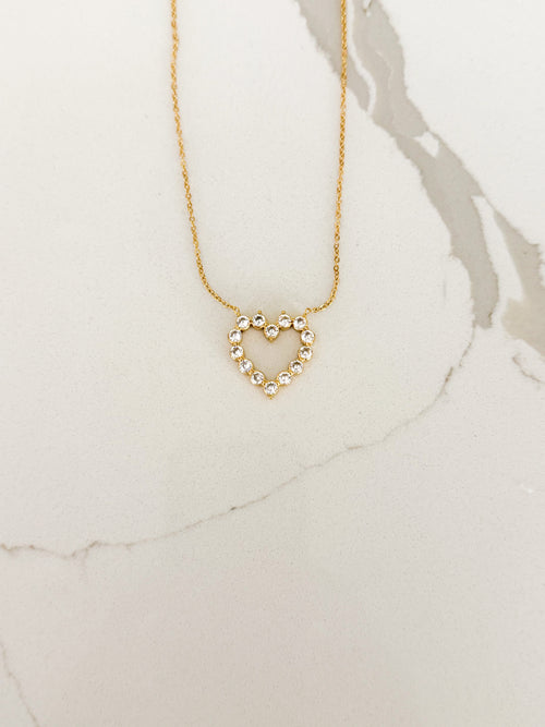 Chansutt Diamond Heart Necklace