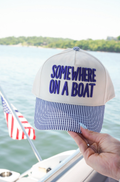 Somewhere On A Boat Hat