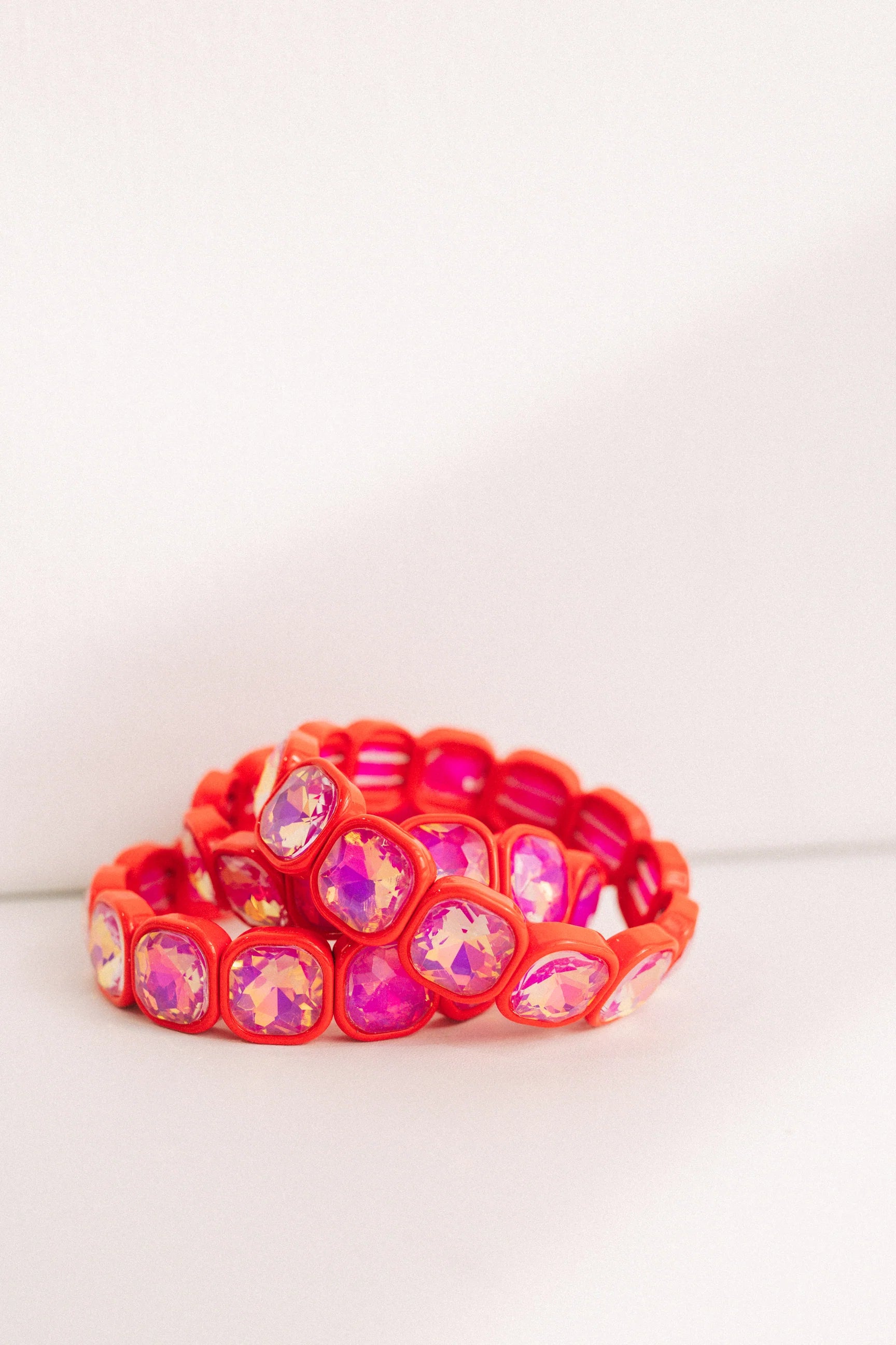 Red Gigi Gemstone Bracelet