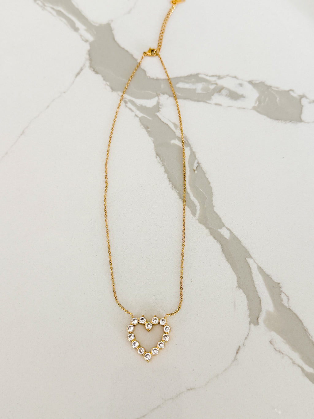 Chansutt Diamond Heart Necklace