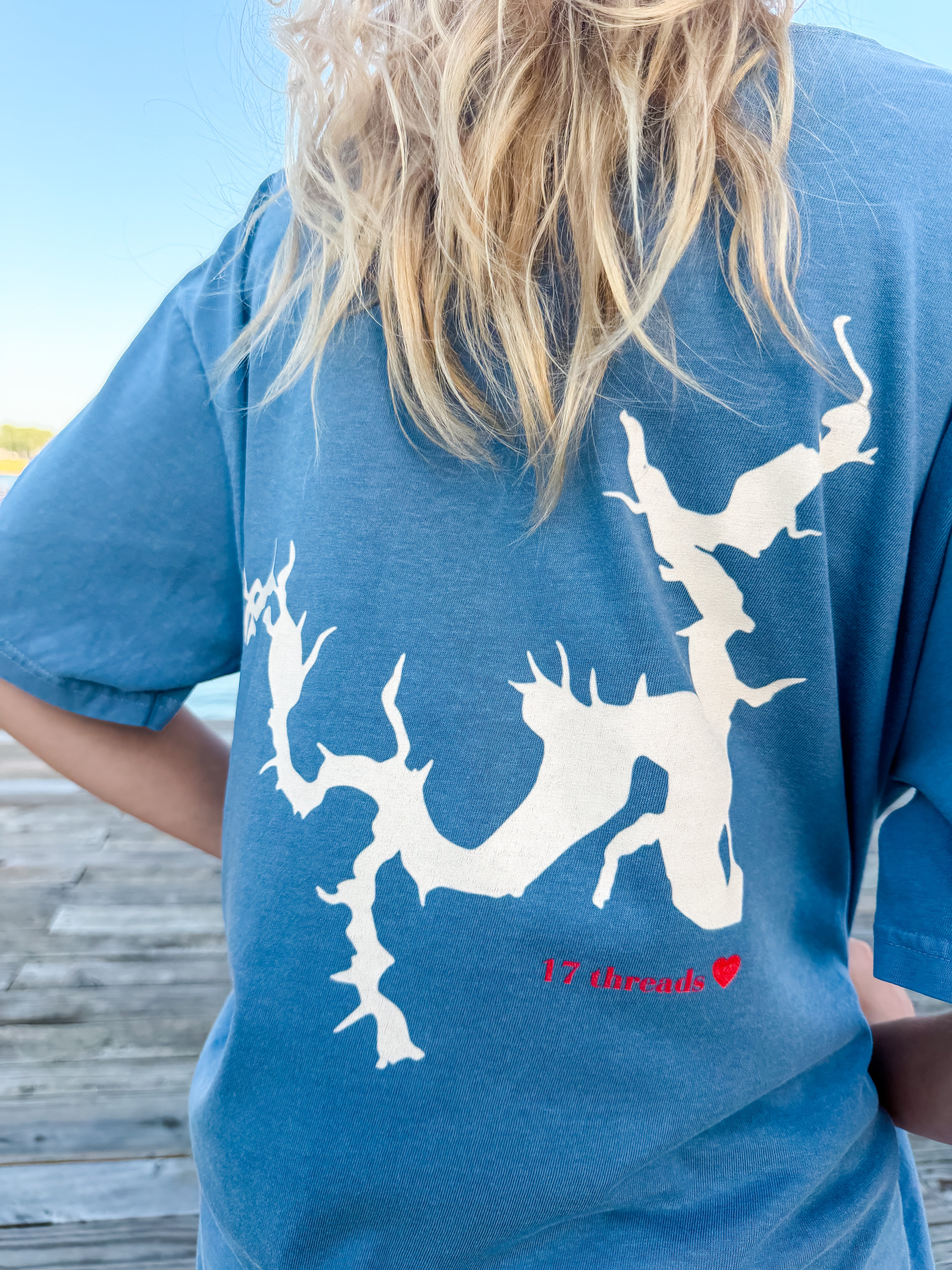 Limited Edition 250 Celebration Lake Texoma Tee - Blue Jean