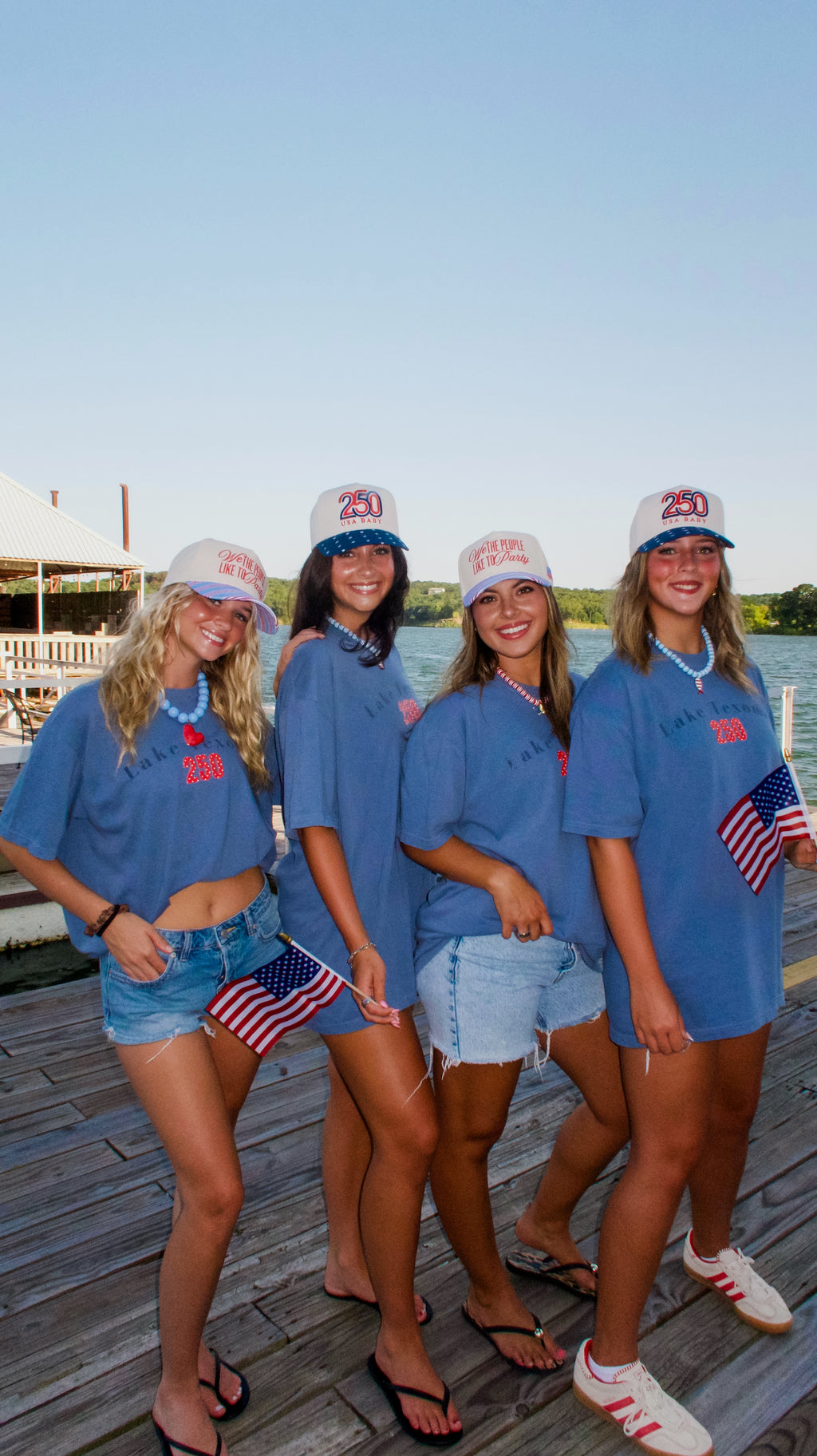 Limited Edition 250 Celebration Lake Texoma Tee - Blue Jean