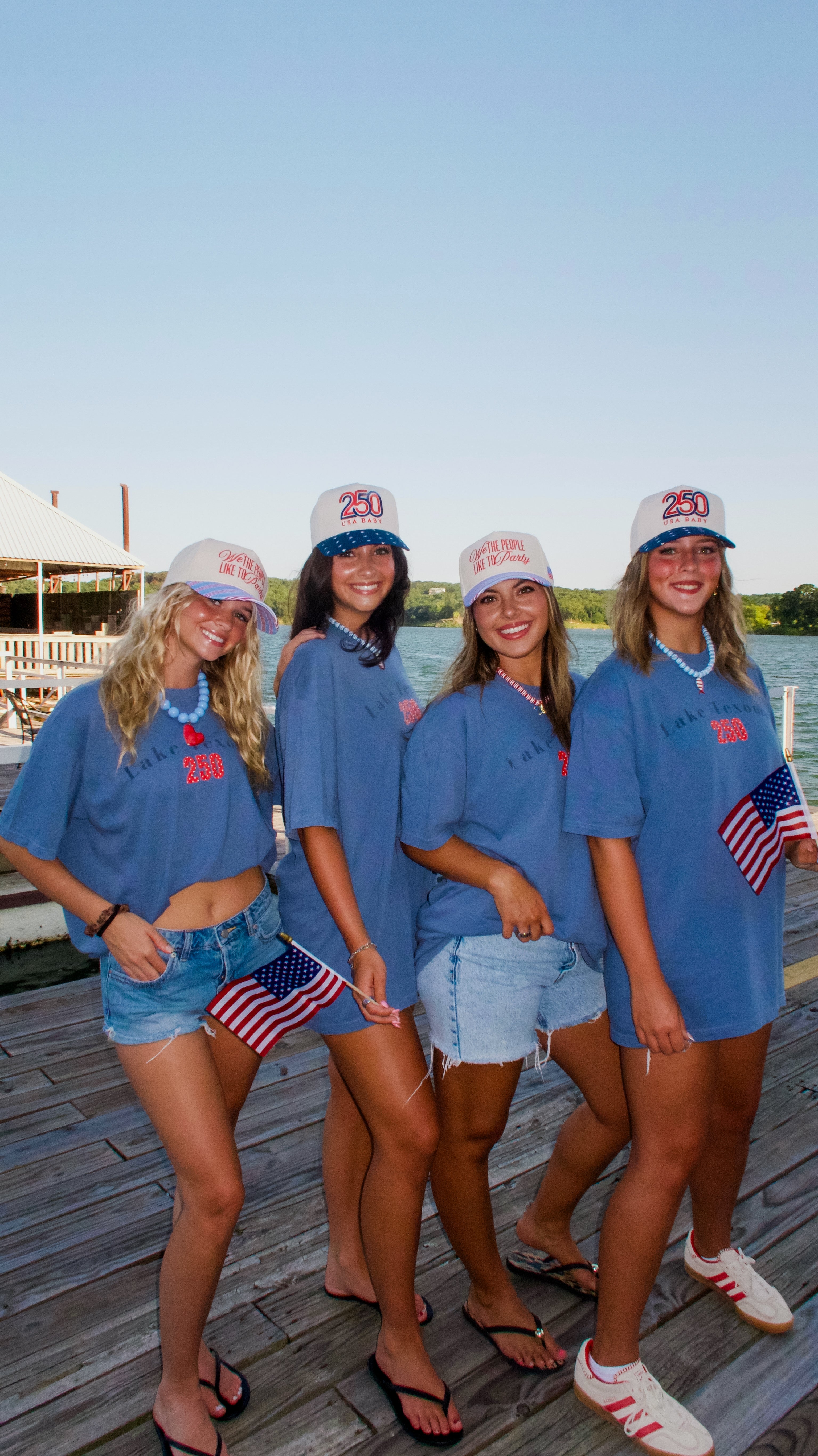 Limited Edition 250 Celebration Lake Texoma Tee - Blue Jean
