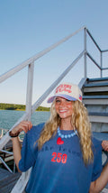 Limited Edition 250 Celebration Lake Texoma Tee - Blue Jean