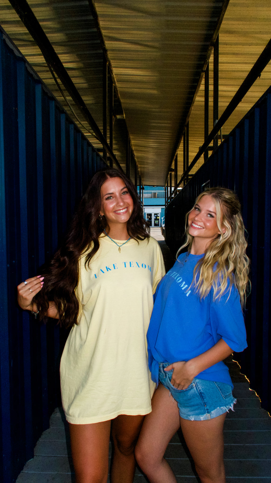 Flo Blue Lake Texoma Comfort Colors Tee