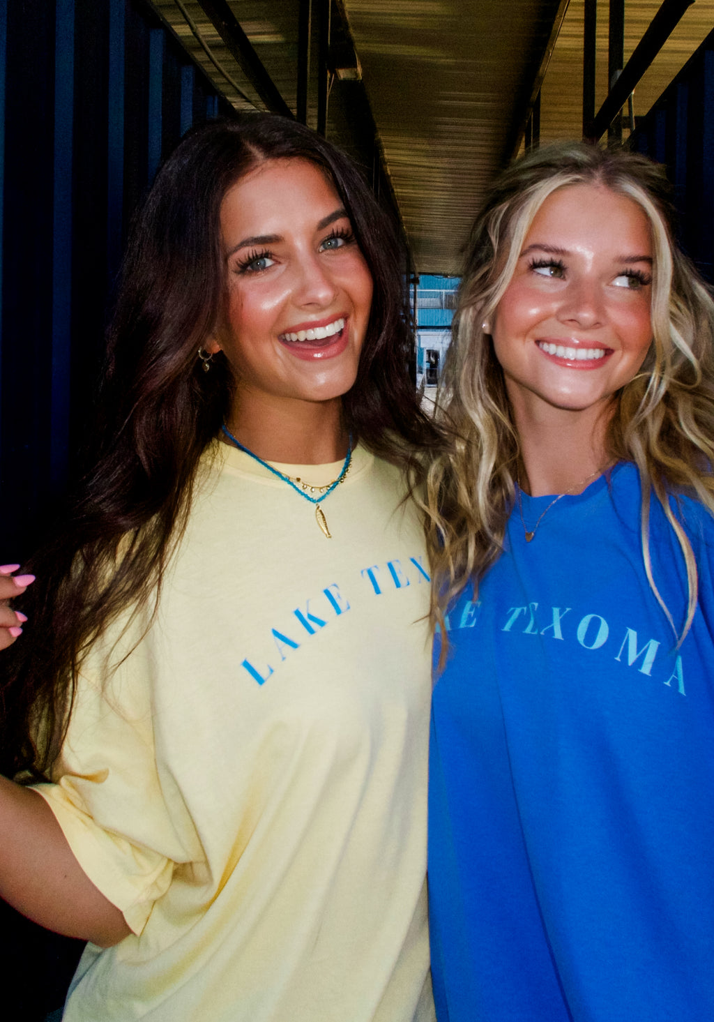 Flo Blue Lake Texoma Comfort Colors Tee