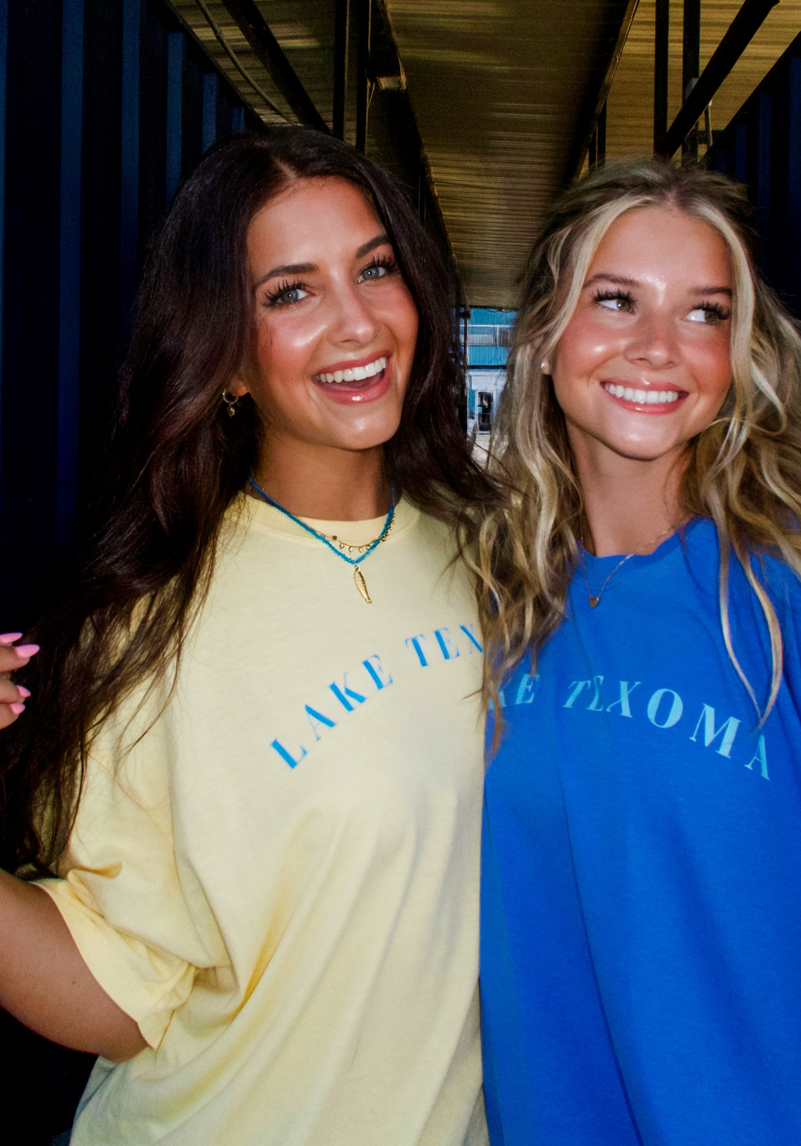 Flo Blue Lake Texoma Comfort Colors Tee