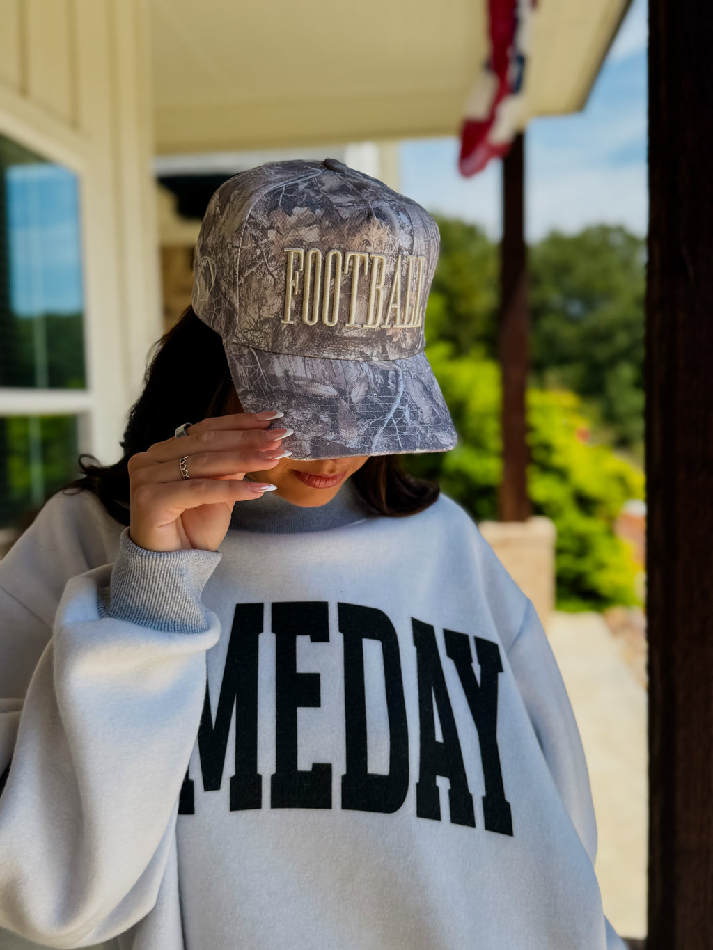 Football Camo Hat