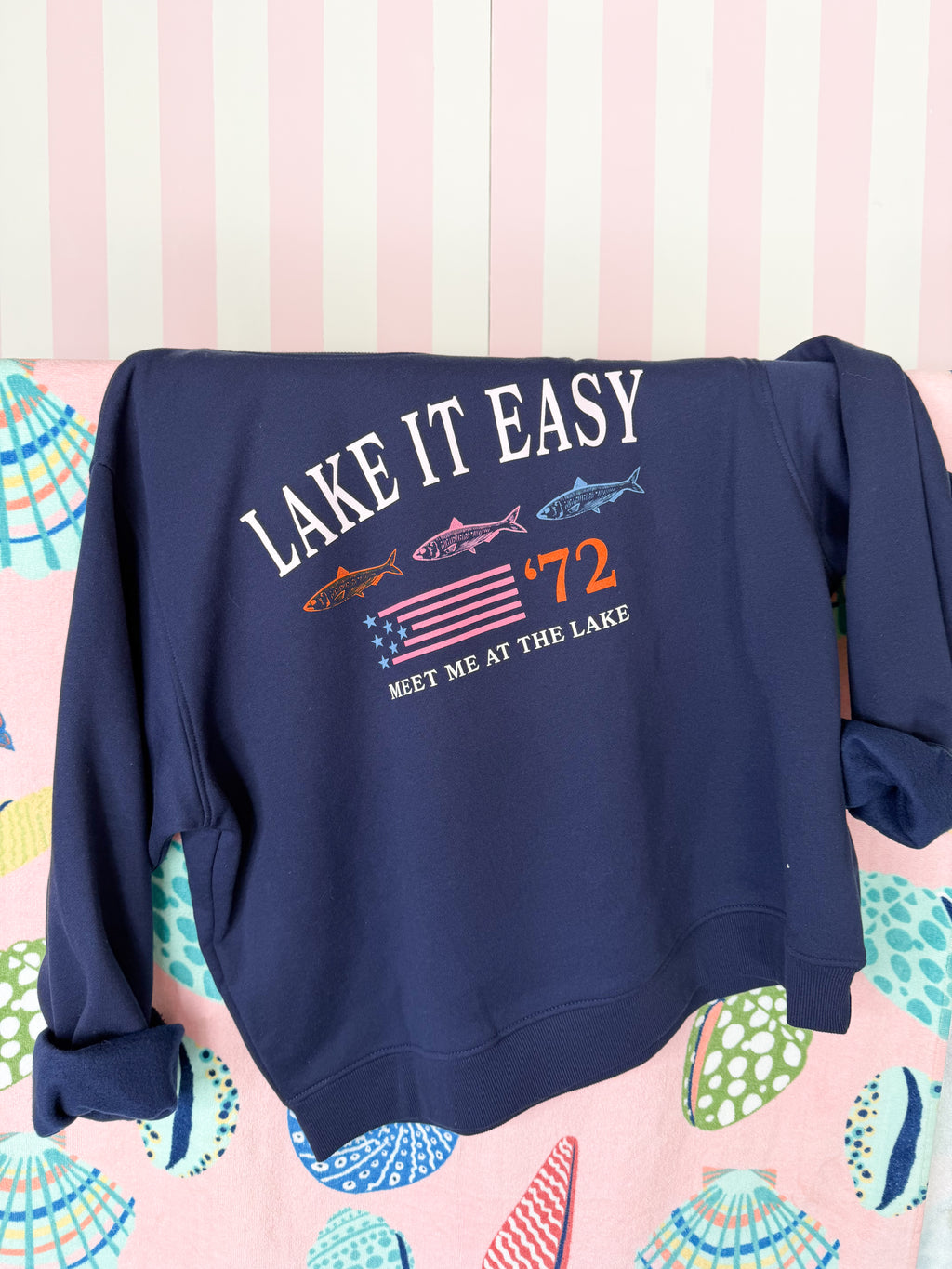 Charlie Southern Lake it Easy Mockneck
