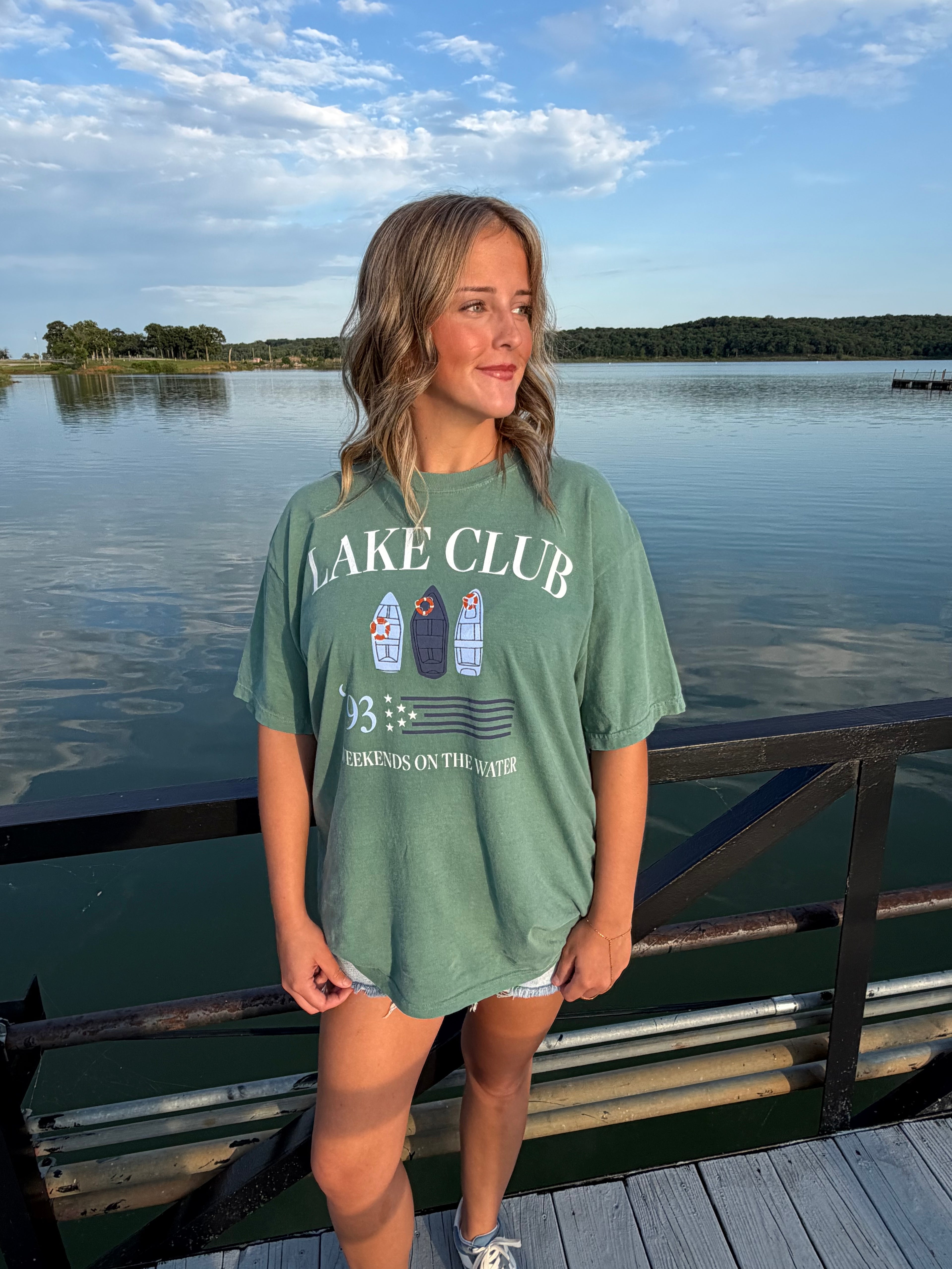 Charlie Southern Lake Club Tee X Jo Johnson Overby