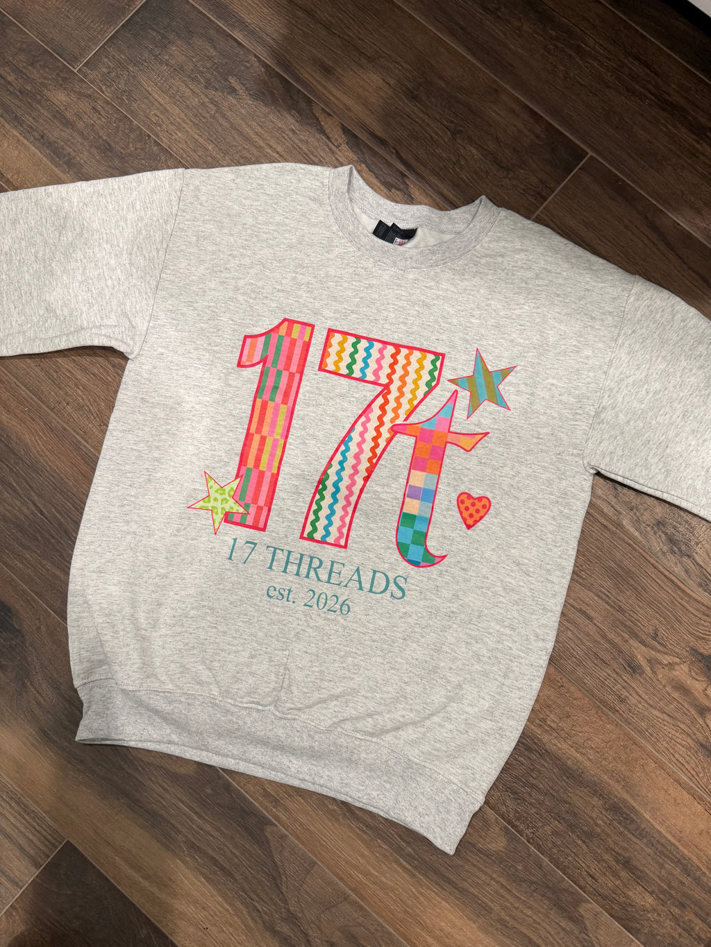 17 Threads Graphic Sweatshirt