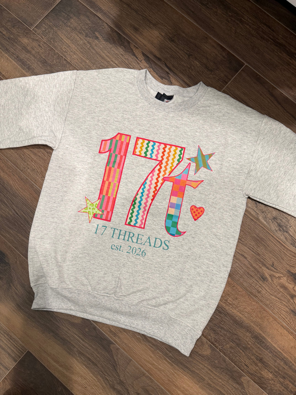 17 Threads Graphic Sweatshirt