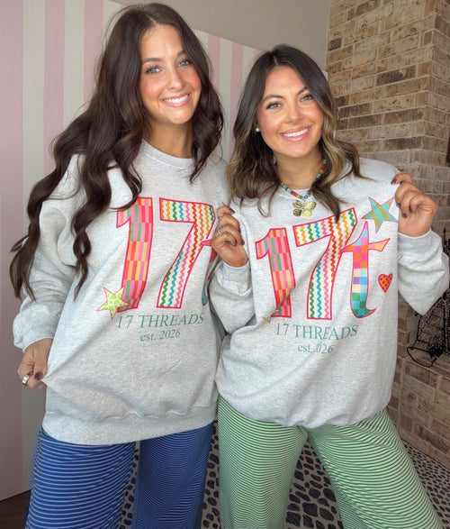 17 Threads Graphic Sweatshirt