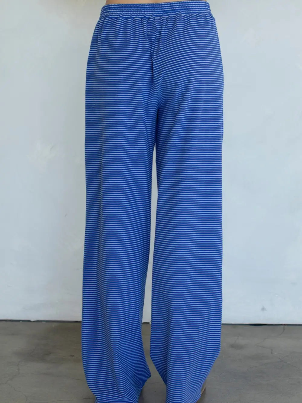 Royal Striped Wide Leg Pants - Things Between